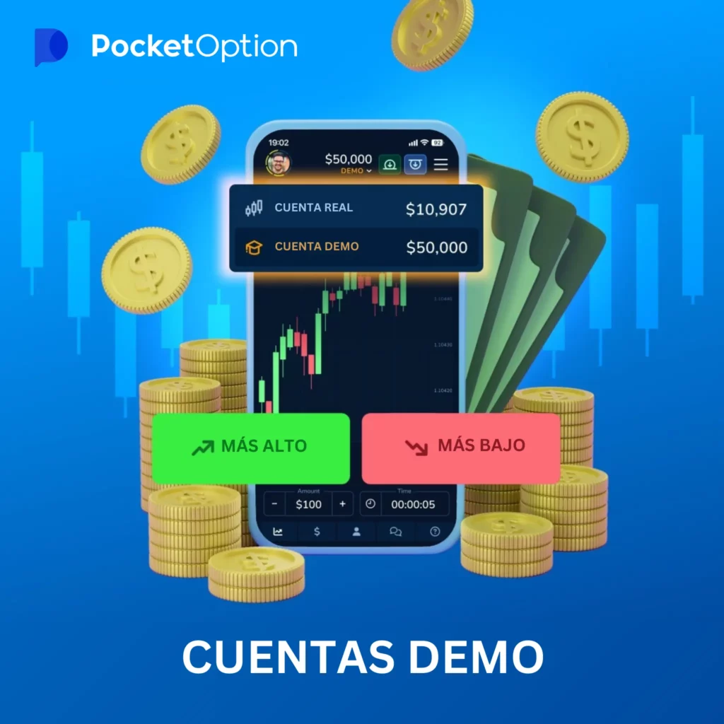 Cuenta demo Pocket Option.